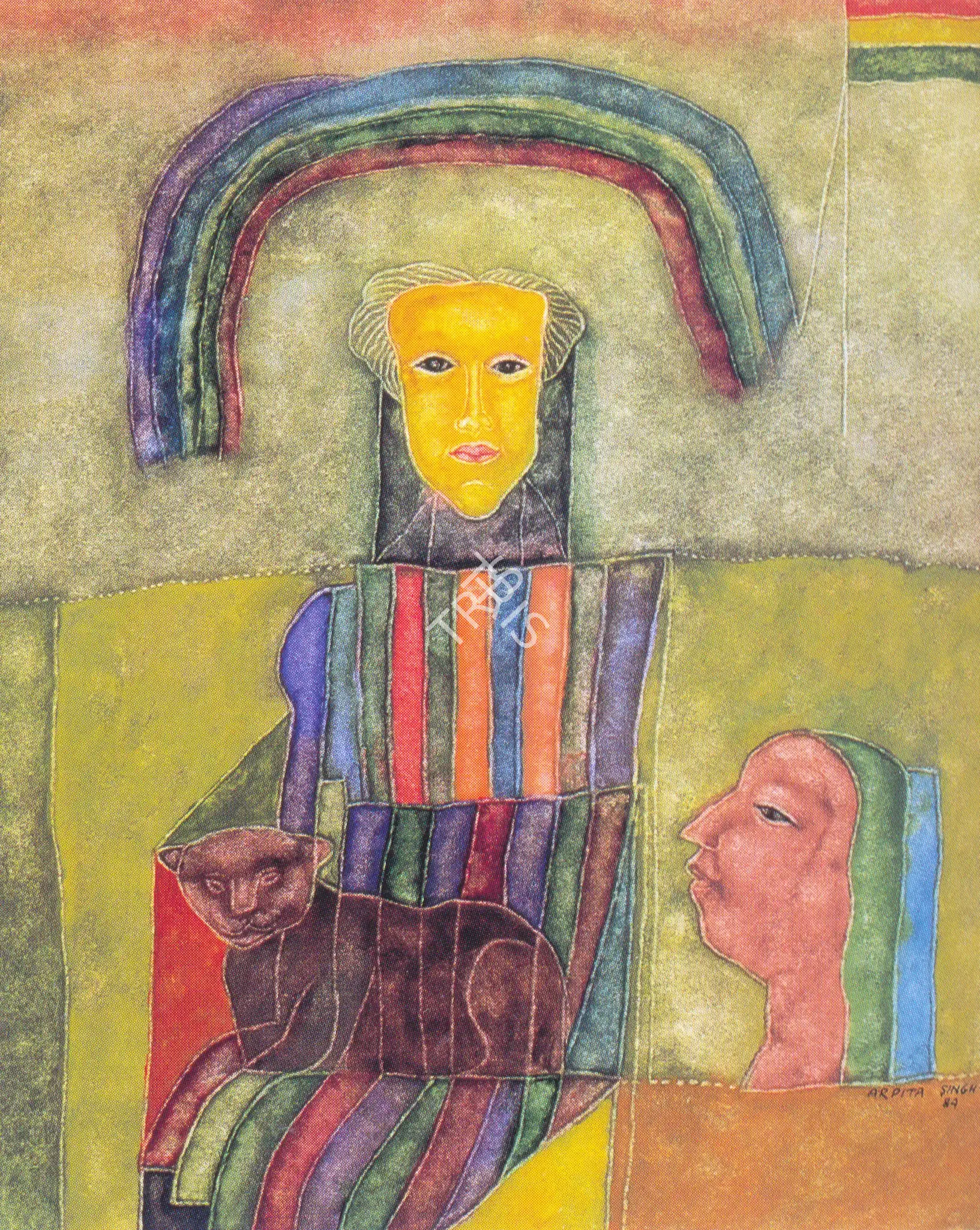 Arpita Singh (Artist), Untitled, 1984, Painting