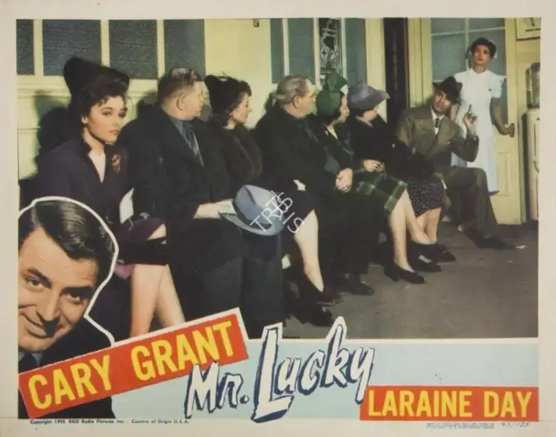 H.C. Potter (Director), Mr. Lucky, 1943, Lobby Card