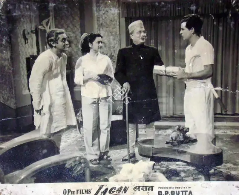 O.P. Datta (Director), Lagan, 1955, Lobby Card