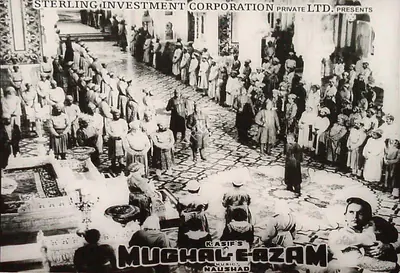 R.D. Mathur (Cinematographer), Mughal E Azam, 1960, Lobby Card