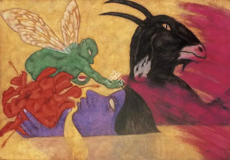 Amit Ambalal (Artist), Ganga, 2002, Painting