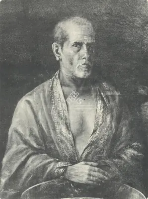 Raja Ravi Varma (Artist), Uncle of the Artist, Painting