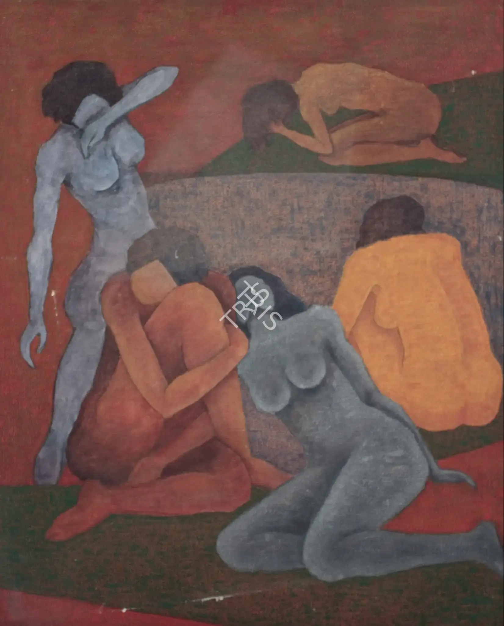Vaishali Raut (Artist), Abalanche Akrandan, Painting