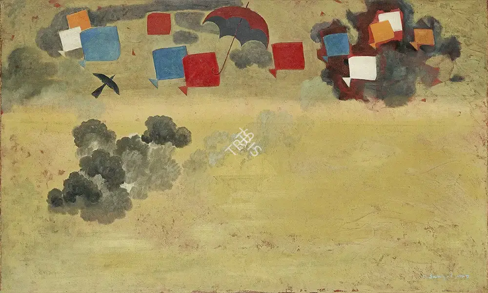 B.C. Sanyal (Artist), Untitled, 1929, Painting
