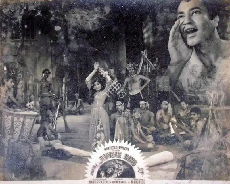Masood (Director), Jungle King, 1959, Lobby Card