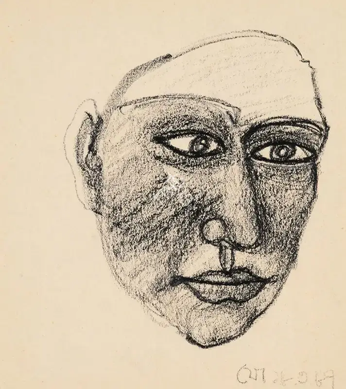 Jogen Chowdhury (Artist), Untitled, 1987, Drawing