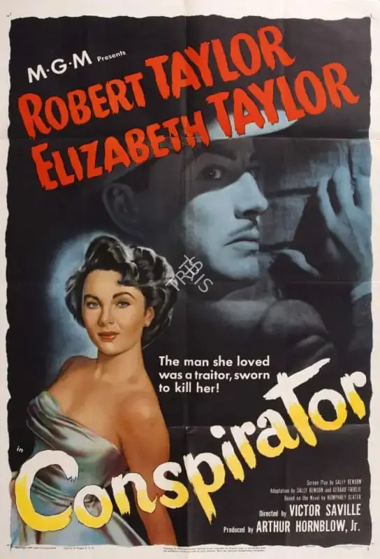 Arthur Hornblow Jr. (Producer), Conspirator, 1949, Poster