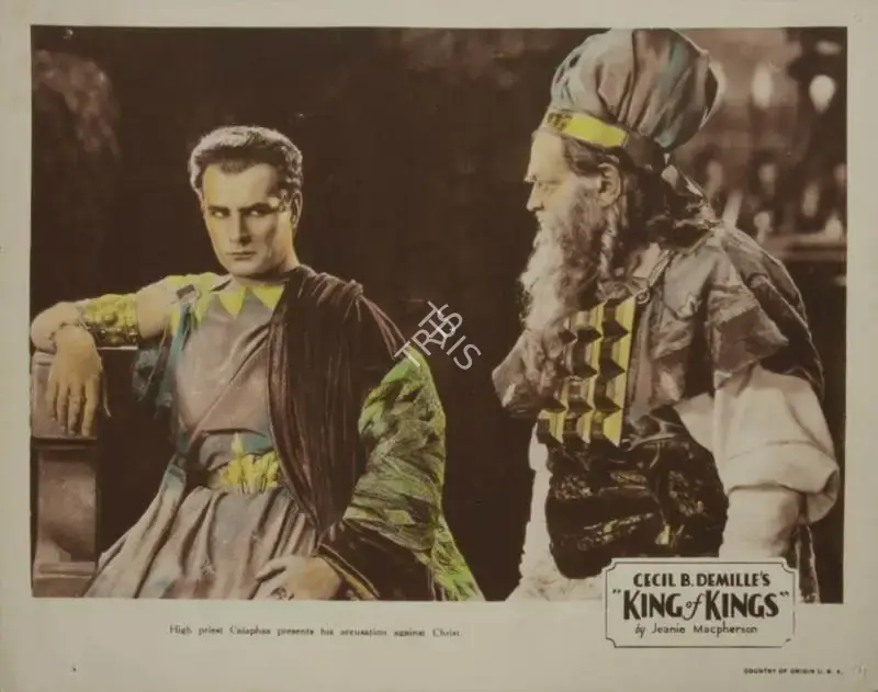 Cecil B. DeMille (Director), King of Kings, 1927, Lobby card