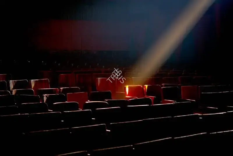 Hemant Chaturvedi (Photographer), The seats inside Kajal Talkies, Gwalior, Madhya Pradesh, 2024, Contemporary Photograph