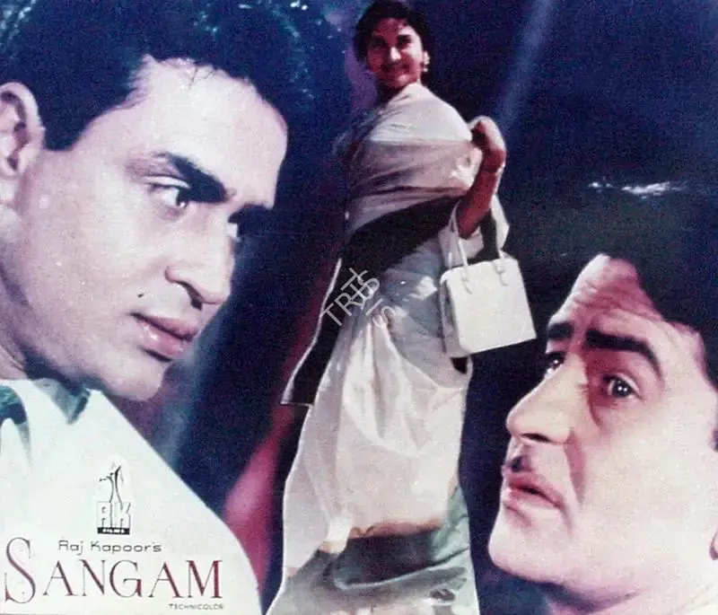 Radhu Karmakar (Cinematographer), Sangam, 1964, Lobby Card
