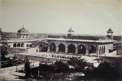 Dr. John Murray (Photographer), Interior view of Agra Fort, 1858, Antiquarian Photograph