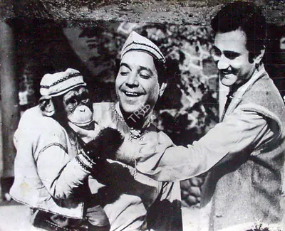 P. Ellappa (Cinematographer), Insaniyat, 1955, Photographic Still