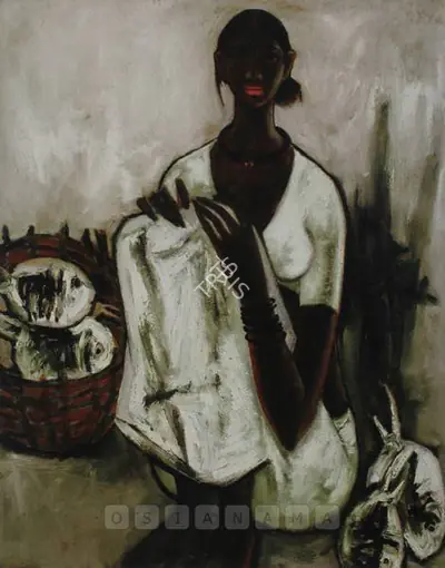 B. Prabha (Artist), Untitled, 1969, Painting