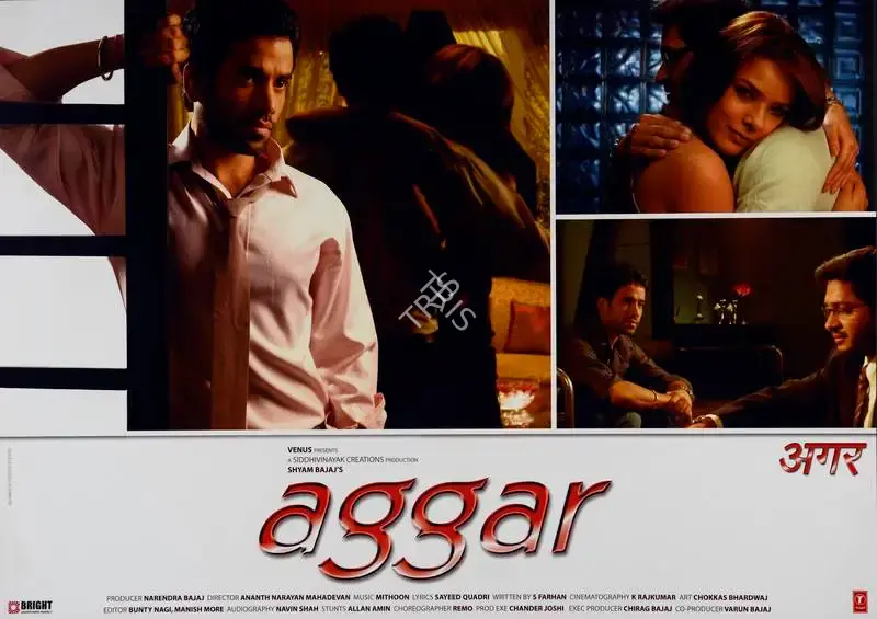 Narendra Bajaj (Producer), Aggar, 2007, Lobby Card