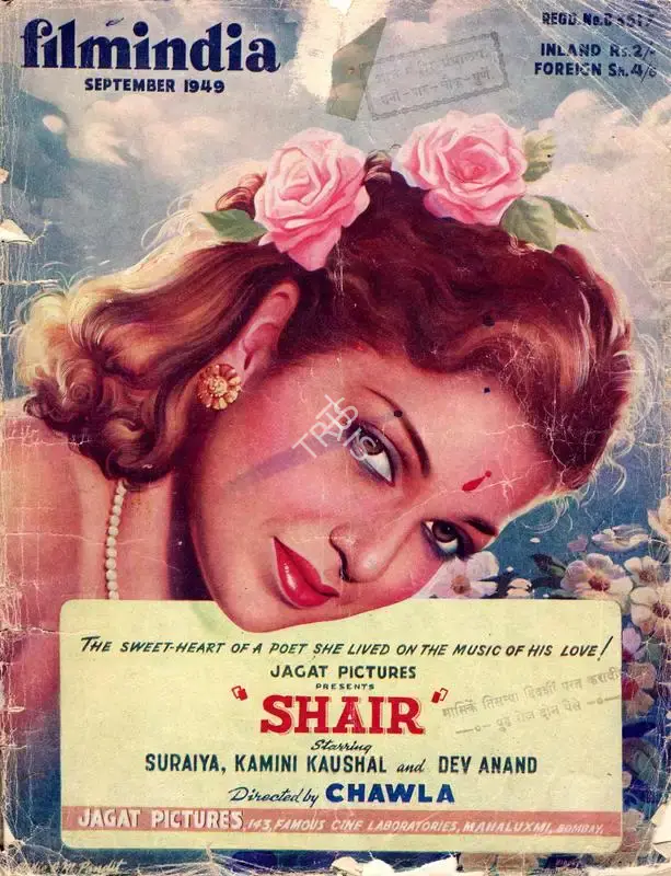 Baburao Patel (Editor), Filmindia, 1949, Magazine