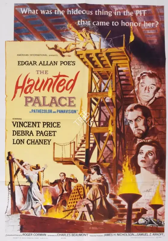 Roger Corman (Producer), The Haunted Palace, 1963, Poster