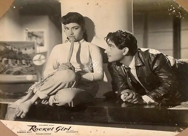 Madan Kapoor (Producer), Rocket Girl, 1962, Lobby Card