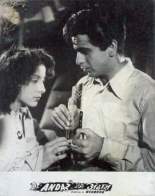 Faredoon A. Irani (Cinematographer), Andaz, 1949, Lobby Card
