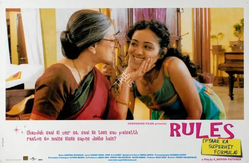 Nirja Shah (Producer), Rules Pyaar Ka Superhit Formula, 2003, Lobby Card