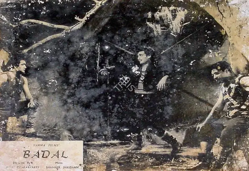 Amiya Chakravarty (Director), Badal, 1951, Lobby Card