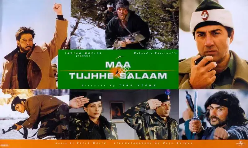 Mahendra Dhariwal (Producer), Maa Tujhhe Salaam, 2002, Lobby Card