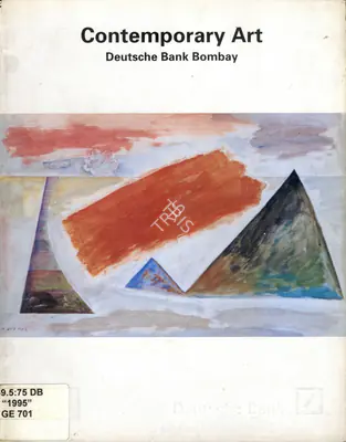 Deutsche Bank (Organiser), Contemporary Art, 1995, Group Exhibition Catalogue