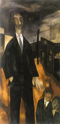 Ramkumar (Artist). Vagabond, 1956 | Painting, Ch.NeY/20.03.08, 2008 · Christie's