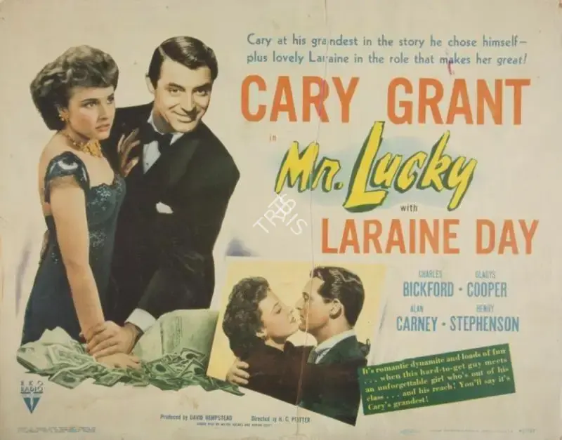 H.C. Potter (Director), Mr. Lucky, 1943, Lobby Card