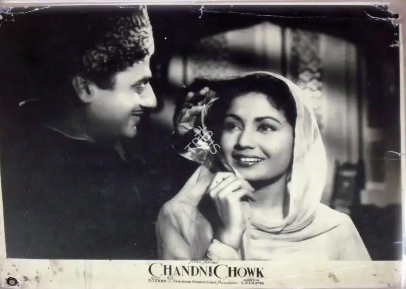 Keki Mistry (Cinematographer), Chandni Chowk, 1954, Lobby Card