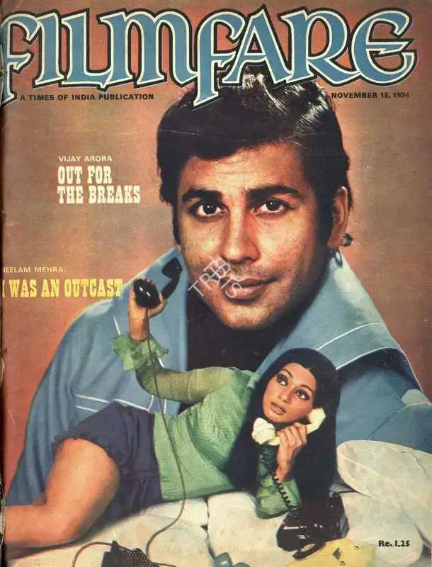 B.K. Karanjia (Editor), Filmfare, 1974, Magazine