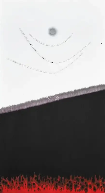 Sohan Qadri (Artist), Untitled, 1992, Painting