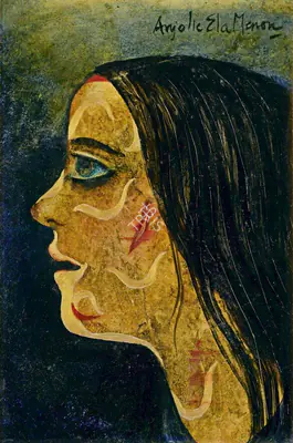 Anjolie Ela Menon (Artist), Ruku, 2013, Painting