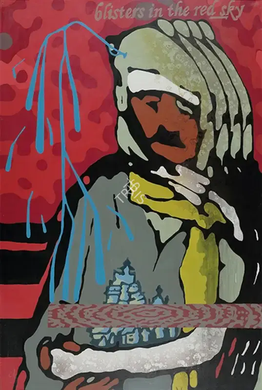 Jitish Kallat (Artist), Blisters in the Red Sky, 2005, Painting