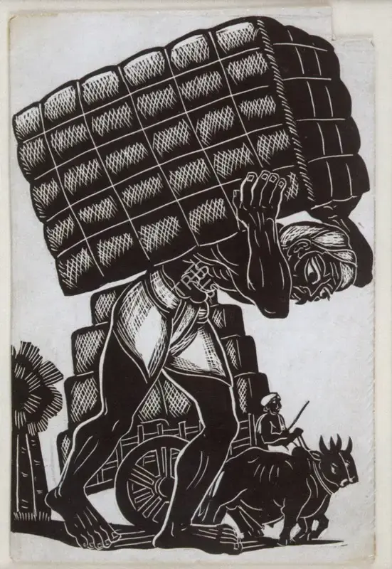 Chittaprosad (Artist), Untitled, Drawing
