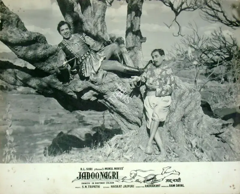 Ram Dayal (Producer), Jadoo Nagri, 1961, Lobby Card