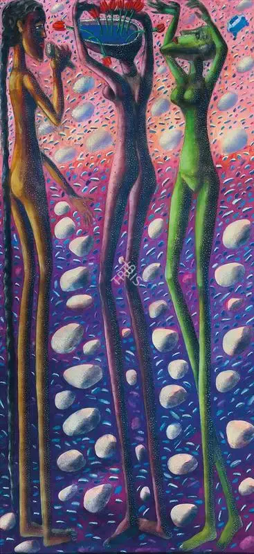 Ved Nayar (Artist), Untitled, 2001, Painting