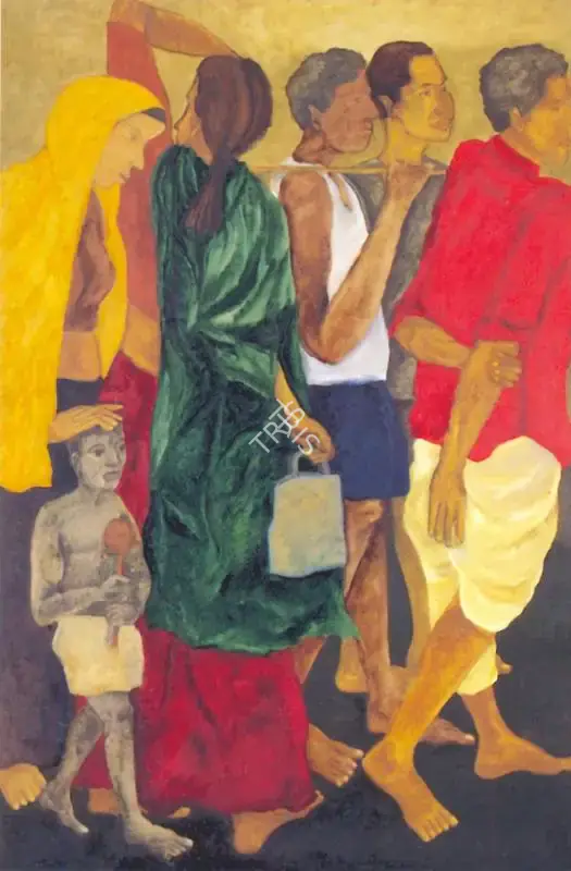 Shamshad Husain (Artist), Untitled, Painting