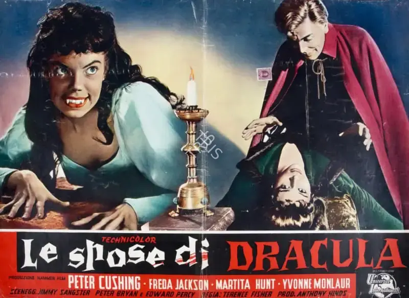 Anthony Hinds (Producer), The Brides of Dracula, 1960, Poster