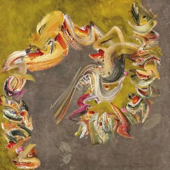 Ismail Gulgee (Artist), Untitled, 1993, Painting
