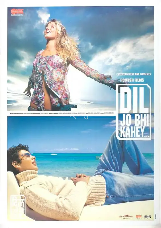 Romesh Sharma (Producer), Dil Jo Bhi Kahey, 2005, Full Sheet Poster