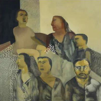 Nalini Malani (Artist), Recollections IV, 1979, Painting