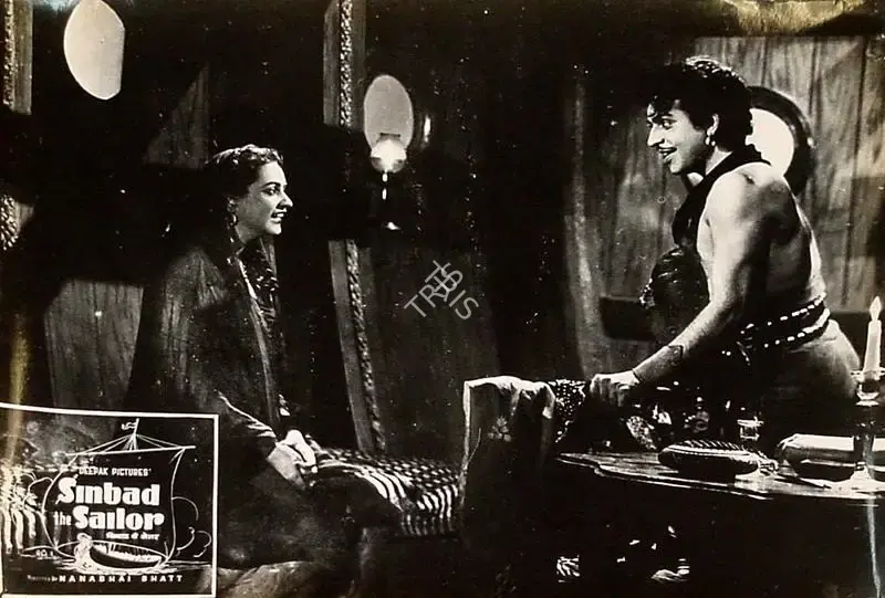 Nanabhai Bhatt (Director), Sinbad Jahaaji, 1952, Lobby Card