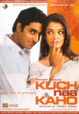 Ramesh Sippy (Producer), Kuch Naa Kaho, 2003, Full Sheet Poster