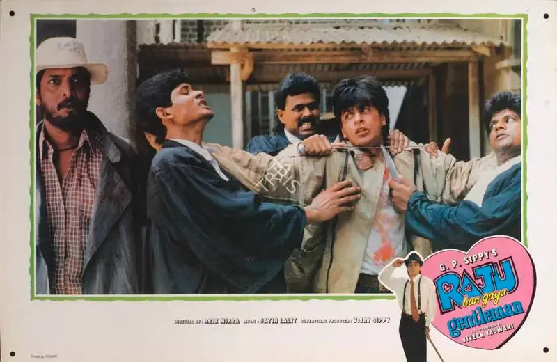 Binod Pradhan (Cinematographer), Raju Ban Gaya Gentlemen, 1992, Lobby Card