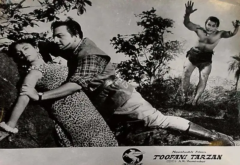 A.R. Zamindar (Producer), Toofani Tarzan, 1962, Lobby Card