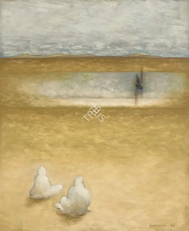 Sabavala, Jehangir (Artist). Mirage, 1966 | Painting, Ch.NeY/20.03.24, 2024 · Christie's
