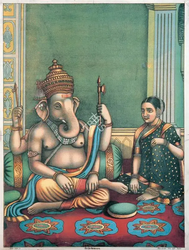 Siddhi Vinayak, Lithograph