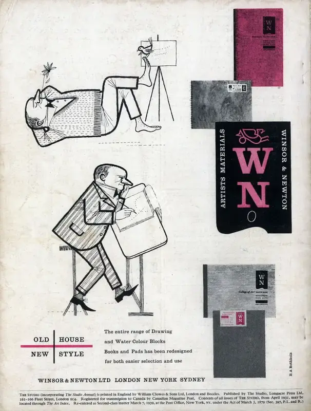 G.S. Whittet (Editor), Studio, 1961, Journal