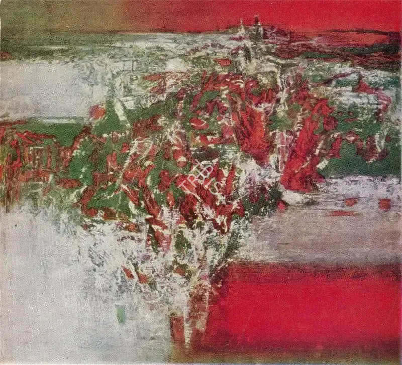 G.R. Santosh (Artist), Painting, 1962, Painting