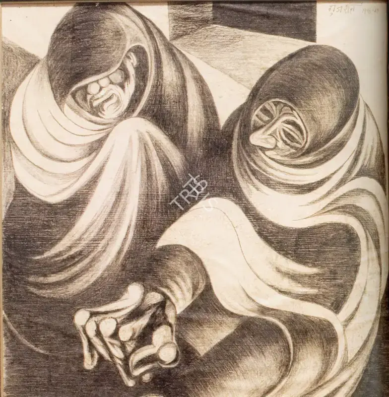 Satish Gujral (Artist), Untitled, 1949, Painting